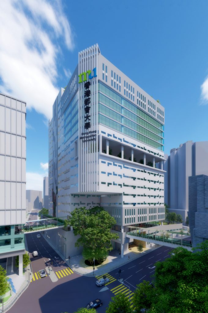 Elevation facing Fat Kwong Street (Artist's impression)