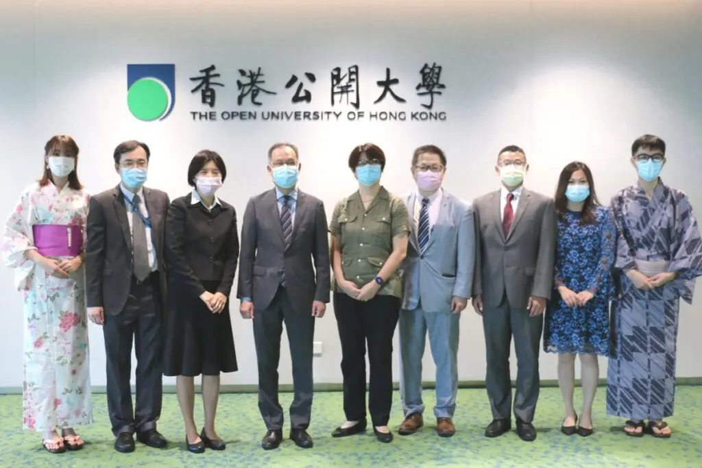 駐港日本總領事館到訪香港公開大學