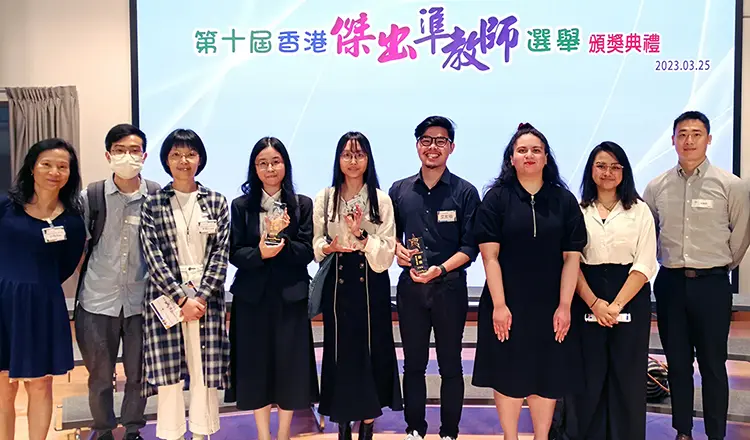 School of Education and Languages students win outstanding prospective teachers awards