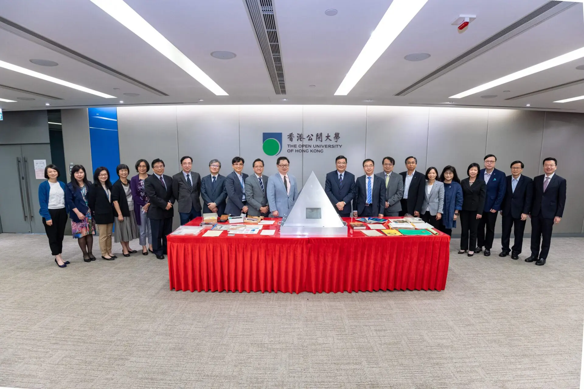 OUHK main campus time capsule unearthed