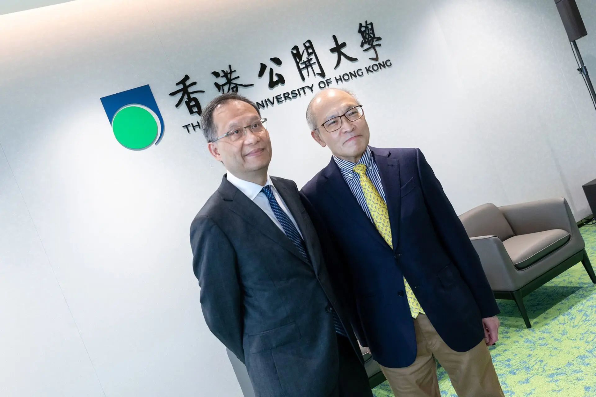 Council Chairman and President meet with the media