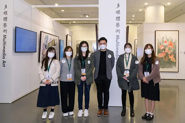 創意藝術學生揉合藝術與科技  參與全球水墨畫大展