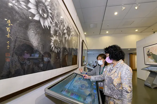 創意藝術學生揉合藝術與科技  參與全球水墨畫大展