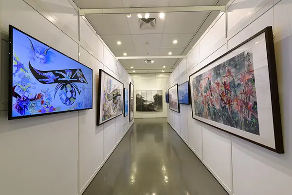 創意藝術學生揉合藝術與科技  參與全球水墨畫大展