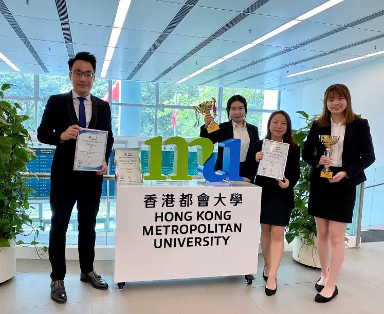 会计学学生于税务辩论比赛中赢得季军