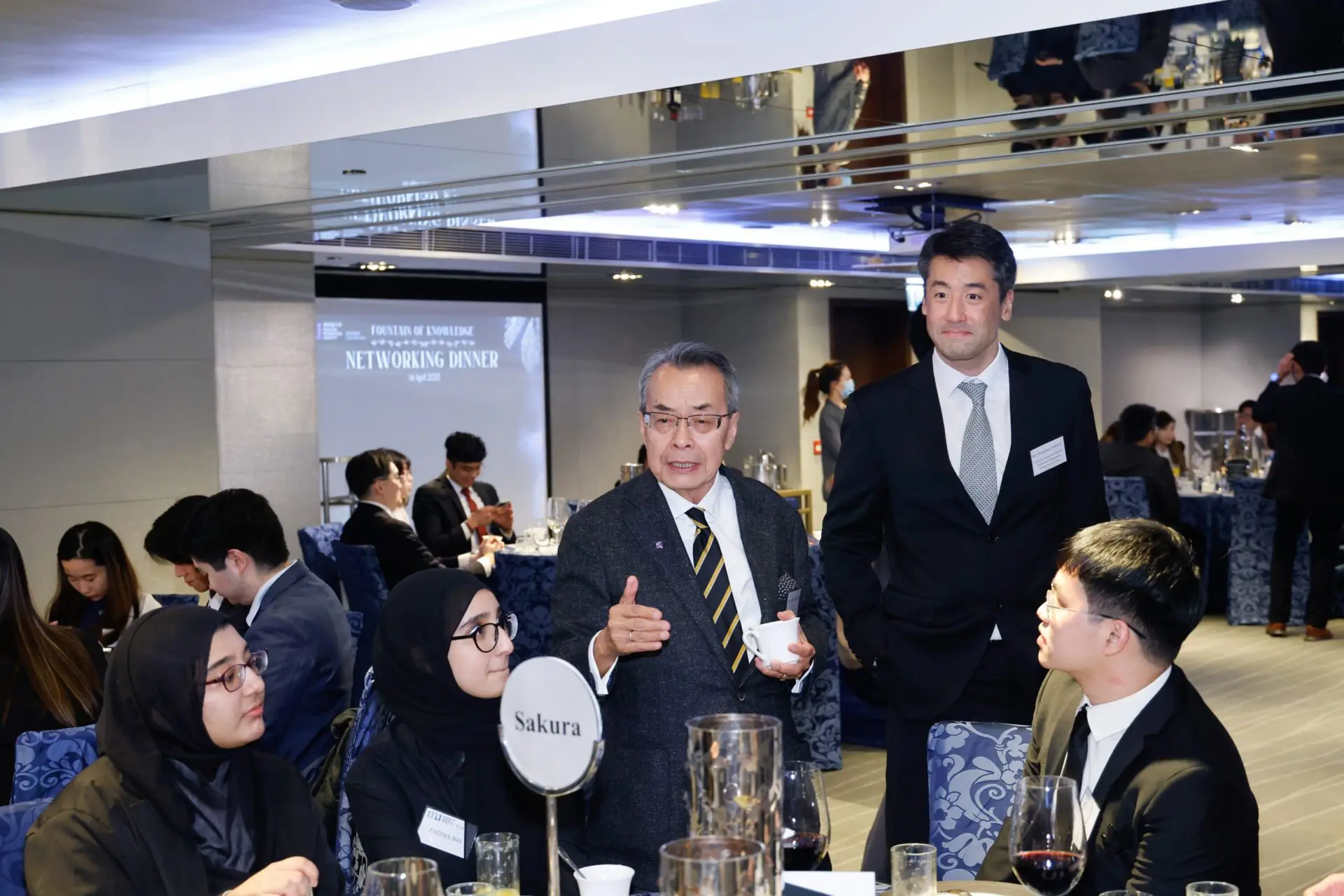 HKMU Fountain of Knowledge 2022/23 concludes with a networking dinner