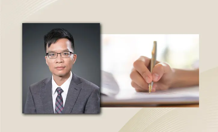 人文社會科學院研究助理教授禤柏衡博士再獲論文獎