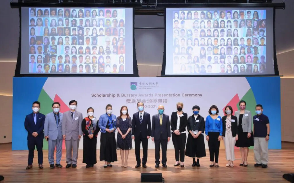 OUHK presents HK$13 million in scholarships and bursaries to 1,300-plus students