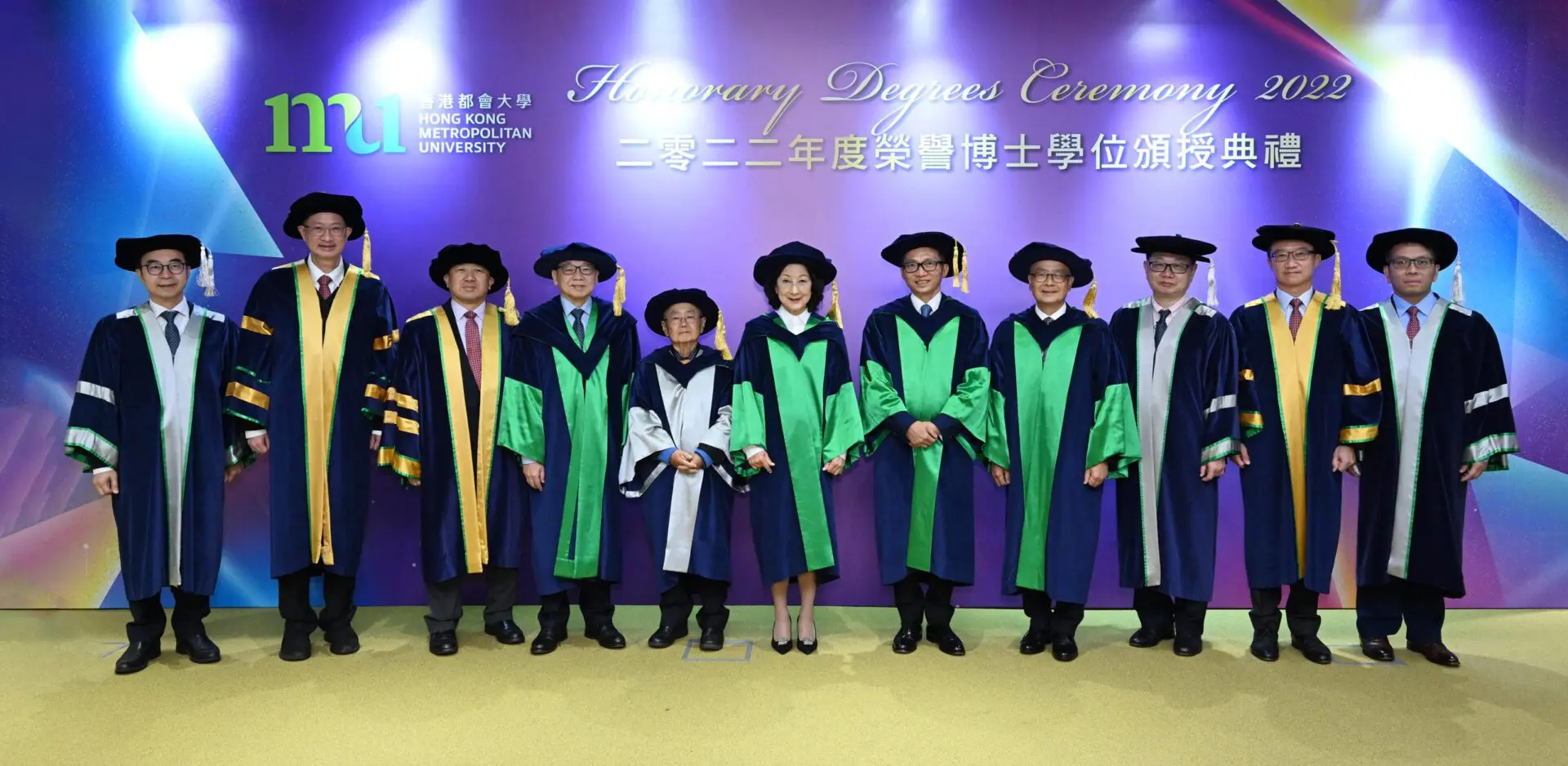 HKMU confers Honorary Degrees on five outstanding personages