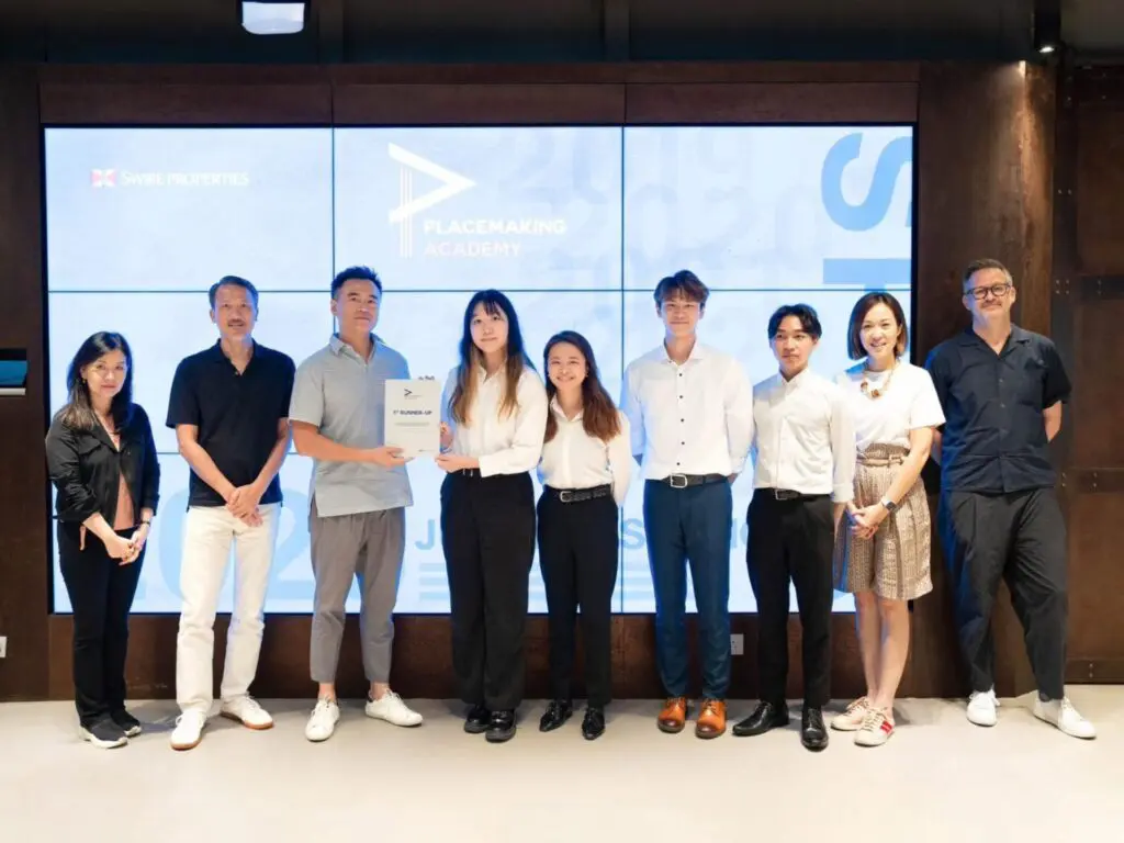 都大學生勝出太古地產 Placemaking Academy 2023