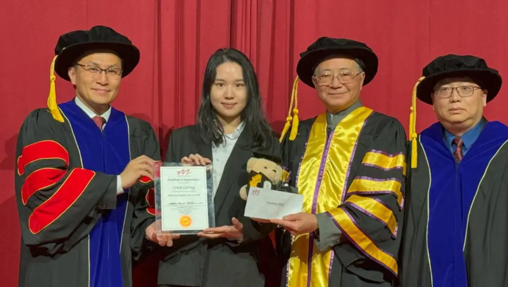 Business graduate recognised by Hong Kong Institute of Marketing