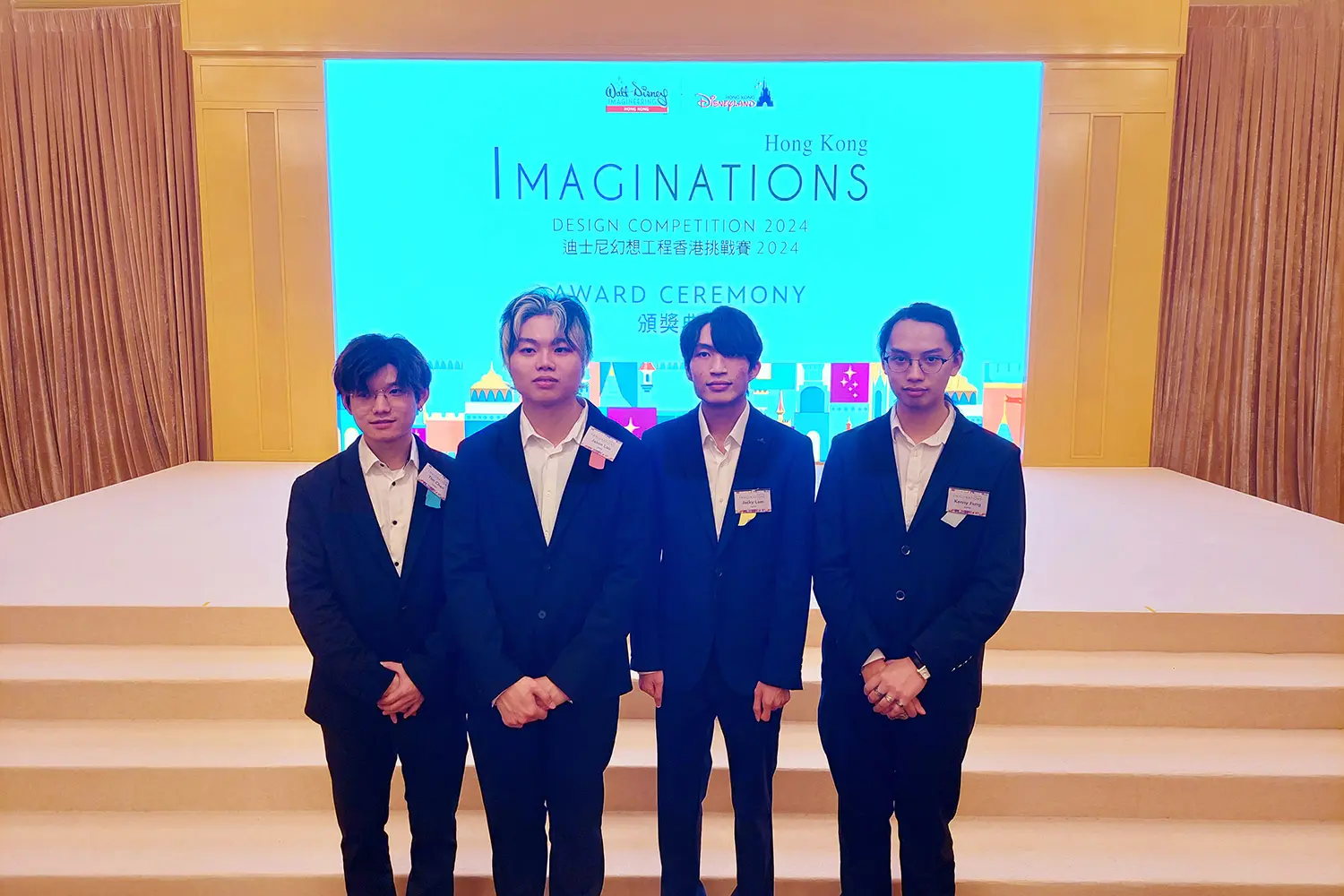 都大学生于迪士尼幻想工程香港挑战赛绽放创意才华