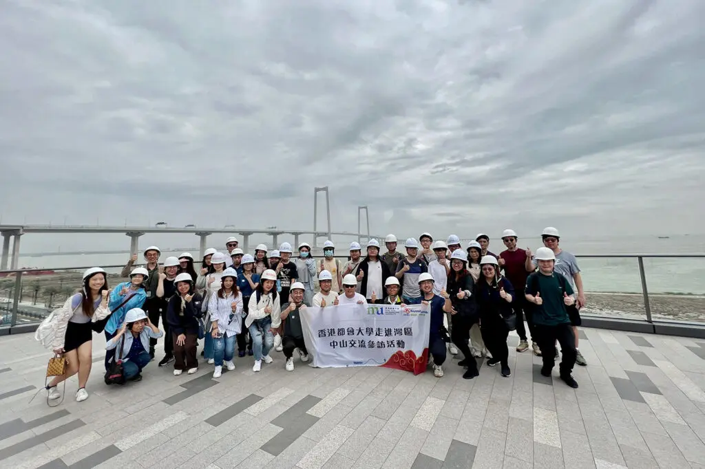 HKMU students and alumni explore career and entrepreneurship opportunities during an exchange in Zhongshan