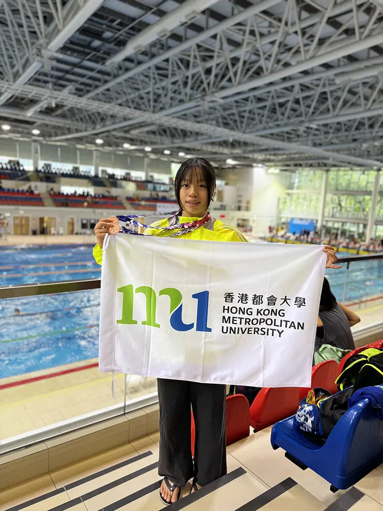 Laurels for HKMU swimmers at USFHK Aquatic Meet