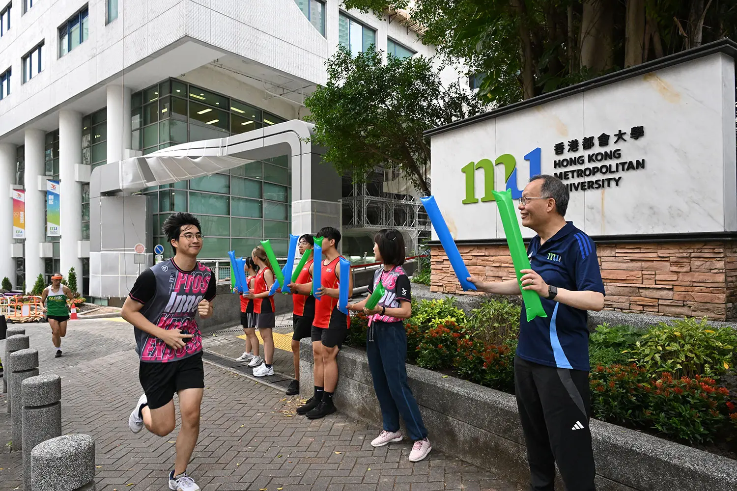HKMU Campus Run 2024 celebrates the 35th anniversary with HKMUers while promoting physical and mental health
