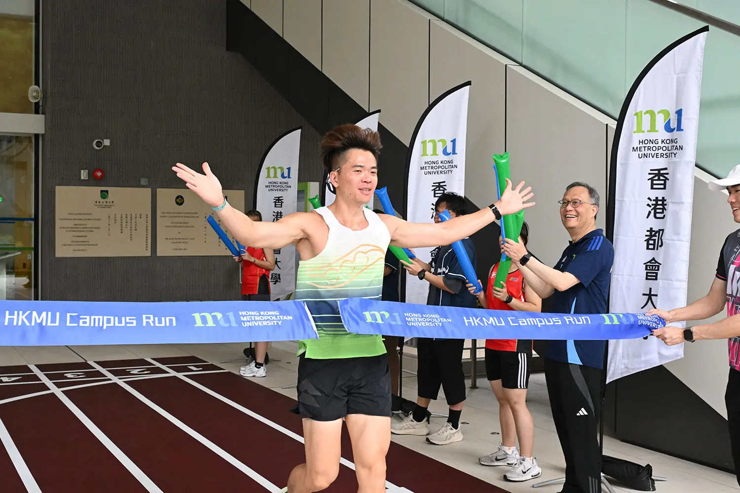 HKMU Campus Run 2024 celebrates the 35th anniversary with HKMUers while promoting physical and mental health