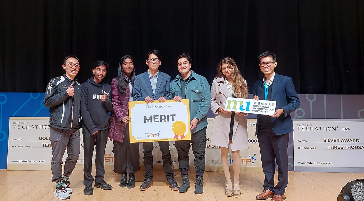 Show of talents in Hong Kong Techathon+ 2024