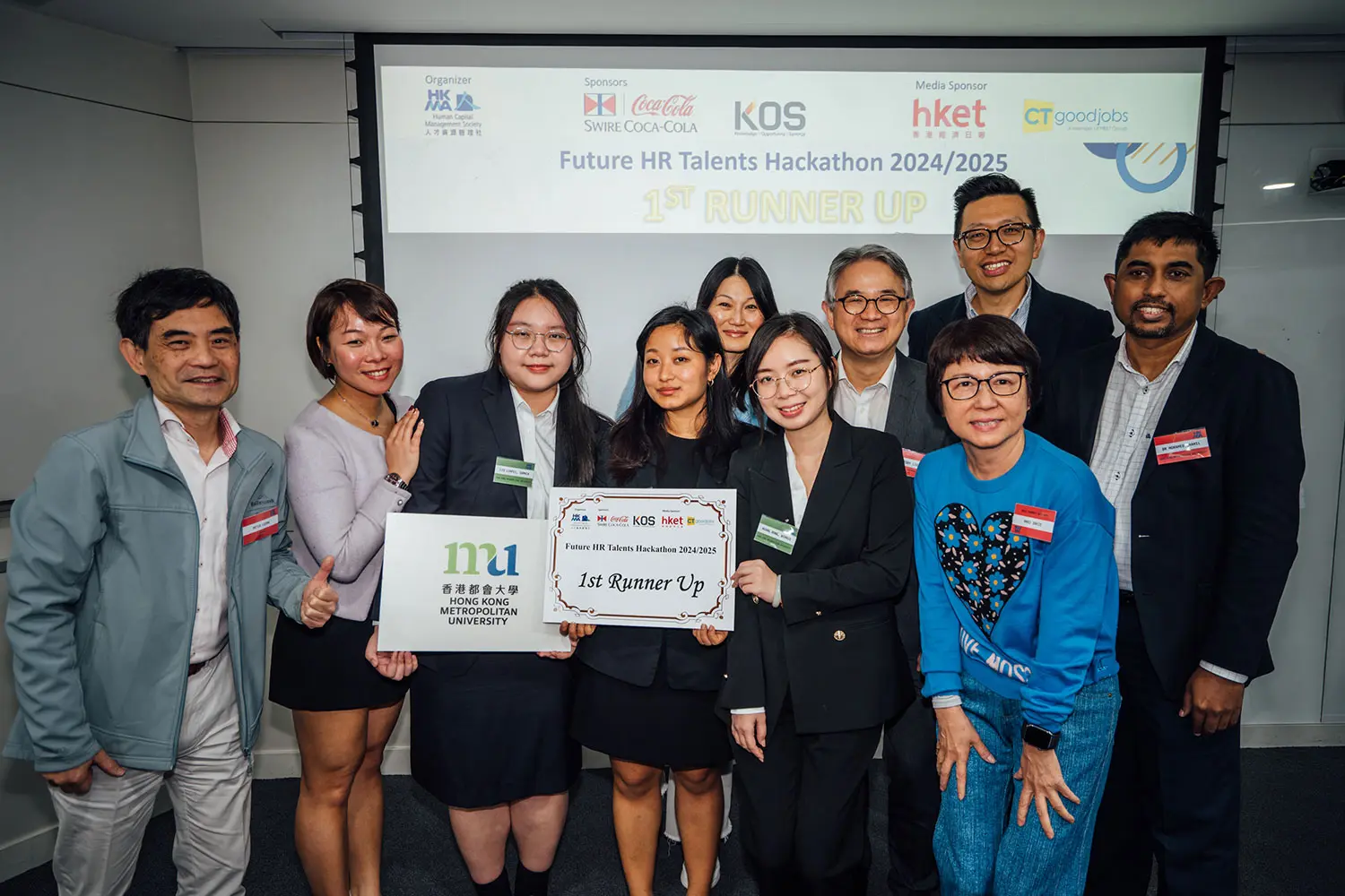 Business students claim second spot in Future HR Talents Hackathon