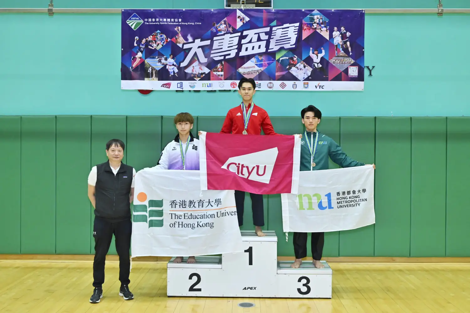 Laurels for HKMU athletes at USFHK competitions