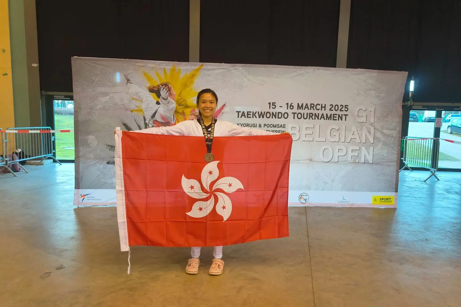 HKMU athlete wins Bronze at prestigious overseas Taekwondo tournament