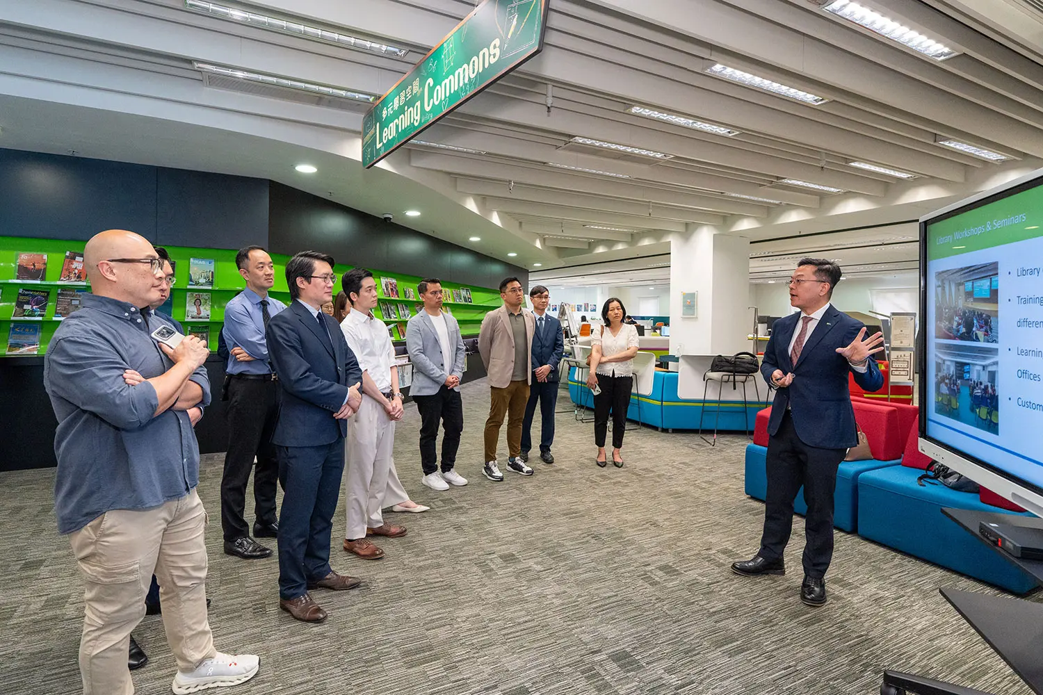 HKGCC YEC visits HKMU to explore opportunities for industry collaboration
