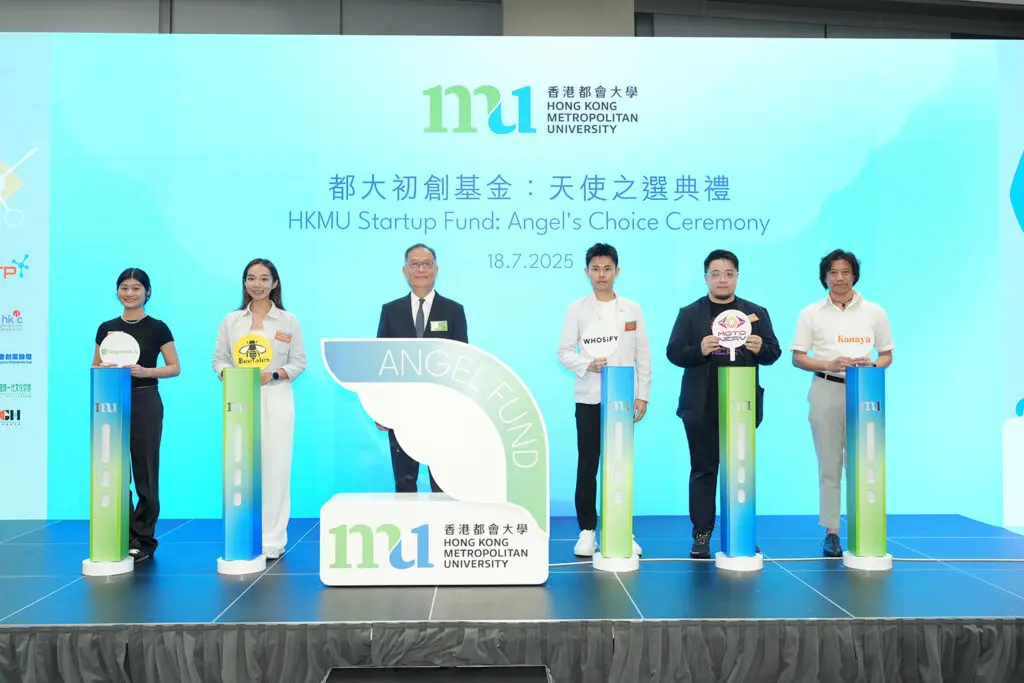 HKMU Angel Fund incubates first batch of five startups with up to HK$1 million each; driving innovation, technology and sustainability