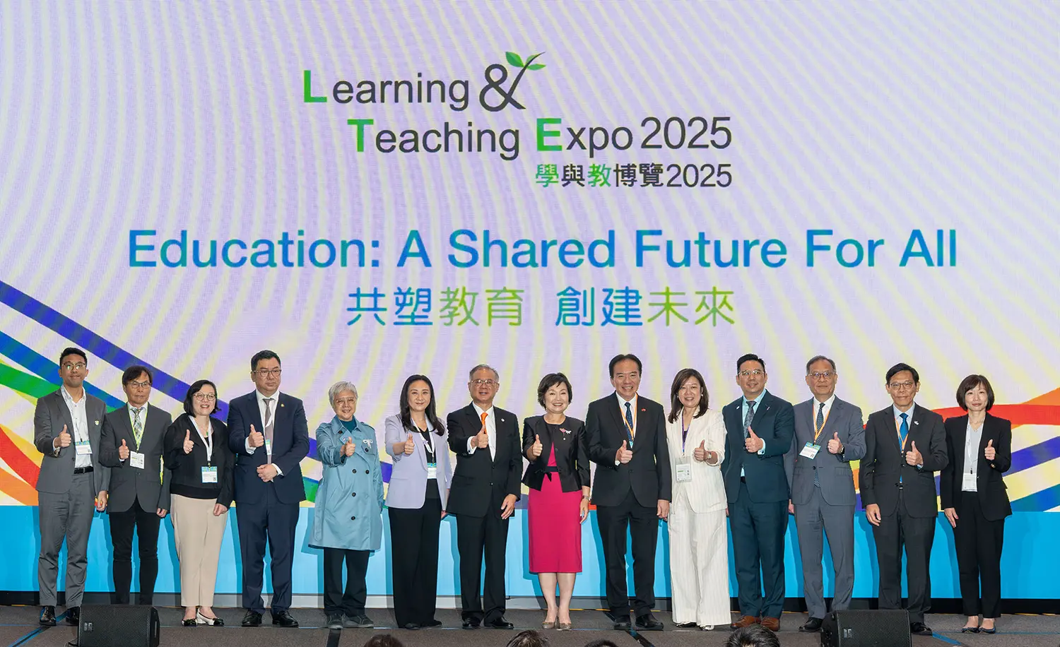 HKMU participates in Learning & Teaching Expo 2025, showcasing its achievements in promoting AI and educational technology