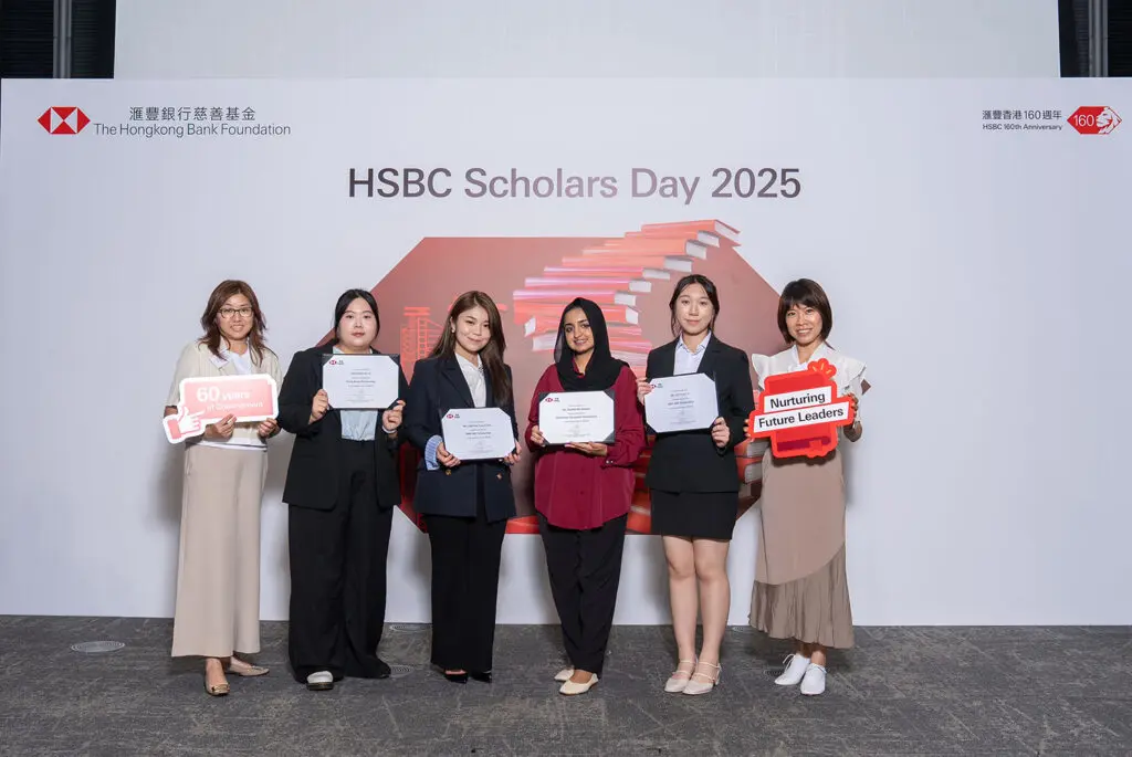 HKMU students awarded HSBC Scholarships