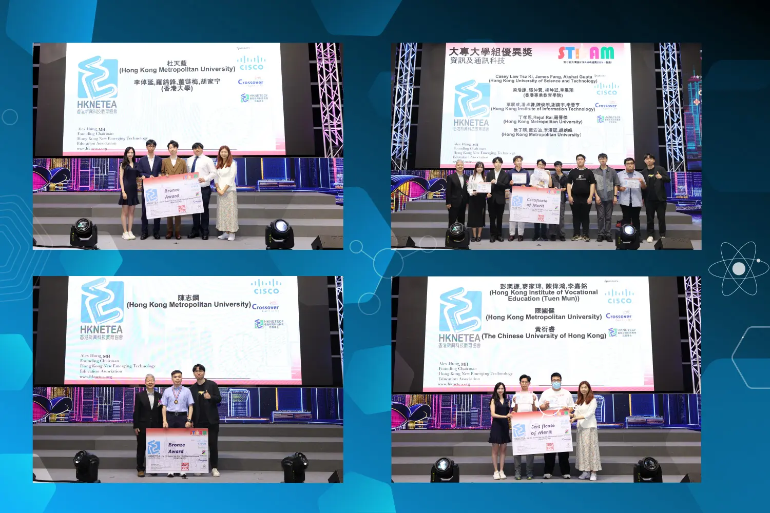 Laurels for School of Science and Technology students at the Greater Bay Area STEAM Excellence Award