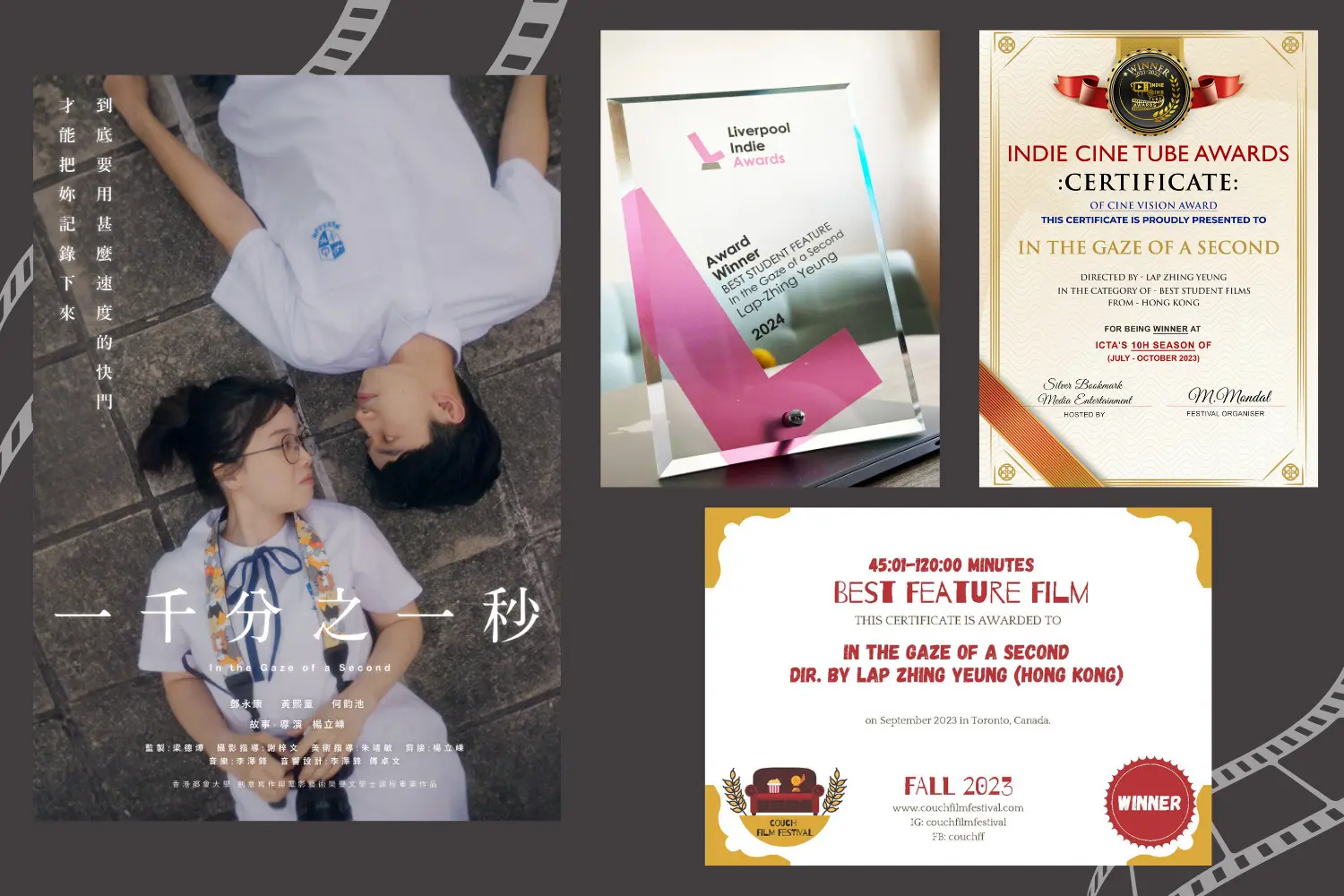 Graduate filmmakers on a roll in overseas contests
