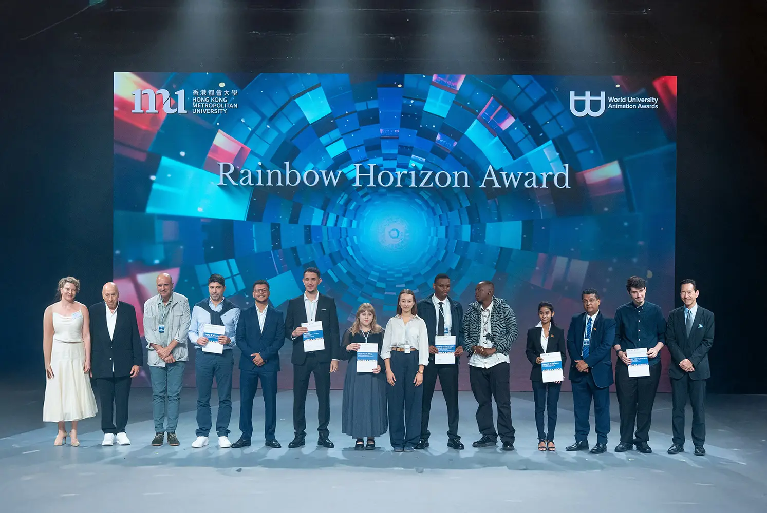 HKMU's Inaugural World University Animation Awards Ceremony gathers global animation elites and ignites creative possibilities