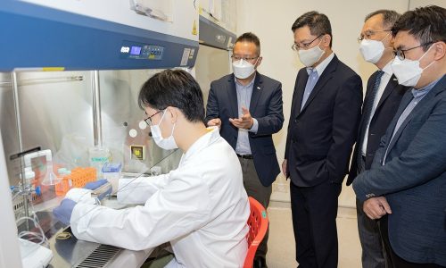 Visit by Secretary for Innovation and Technology