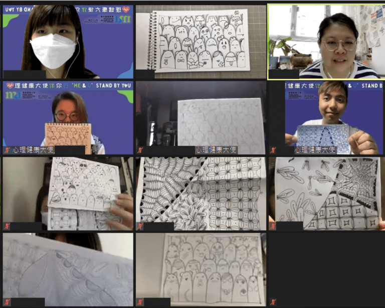 Zentangle workshop (禪繞畫體驗工作坊)