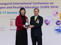 iCOFE2014 0127 : Ms Michelle Li, OpeningCeremony, Prof. John C Y Leong